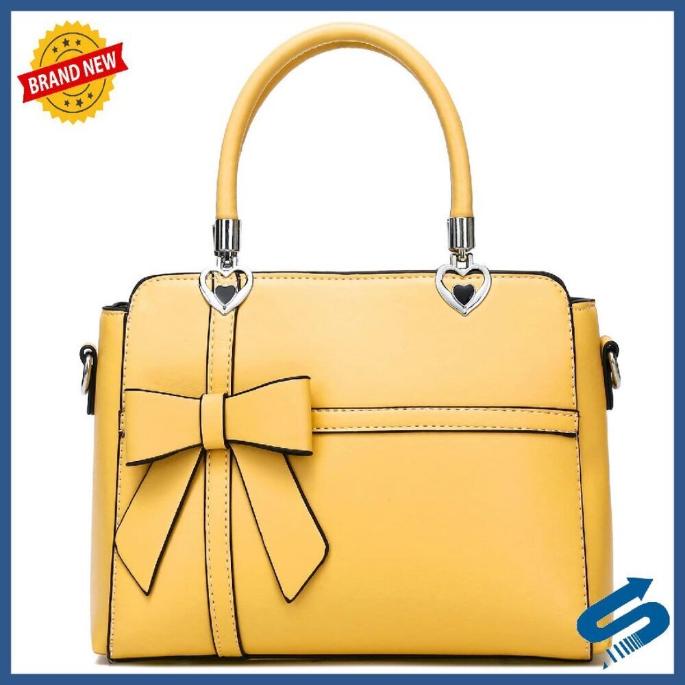 Large PU Leather Tote Bag with Removable Strap, Perfect for Daily Use & Travel
